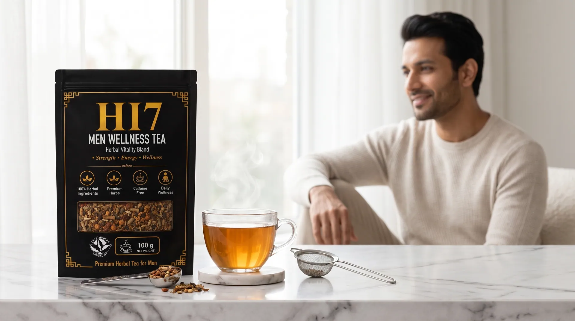 HI7 Men Wellness Tea — latest brand produced by Planner Brands Solutions